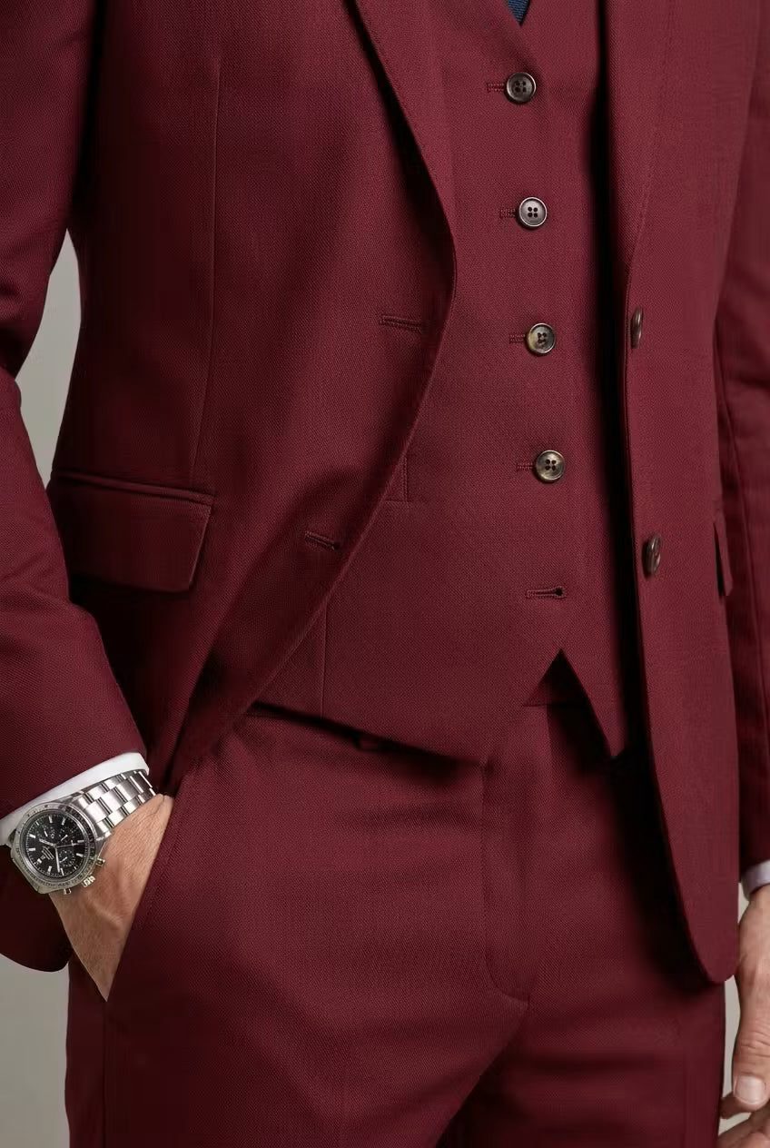Three-Piece Blazer Suit for Men - View 8