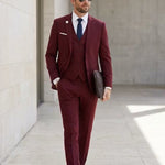 Three-Piece Blazer Suit for Men - View 9
