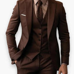 Three-Piece Suit with Waistcoat for Men