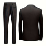 Two-Piece Suit Jacket and Trousers for Men - View 10