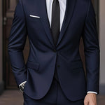Two-Piece Suit Jacket and Trousers for Men - View 12