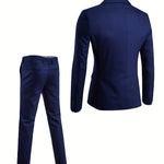 Two-Piece Suit Jacket and Trousers for Men - View 14