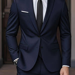 Two-Piece Suit Jacket and Trousers for Men - View 17