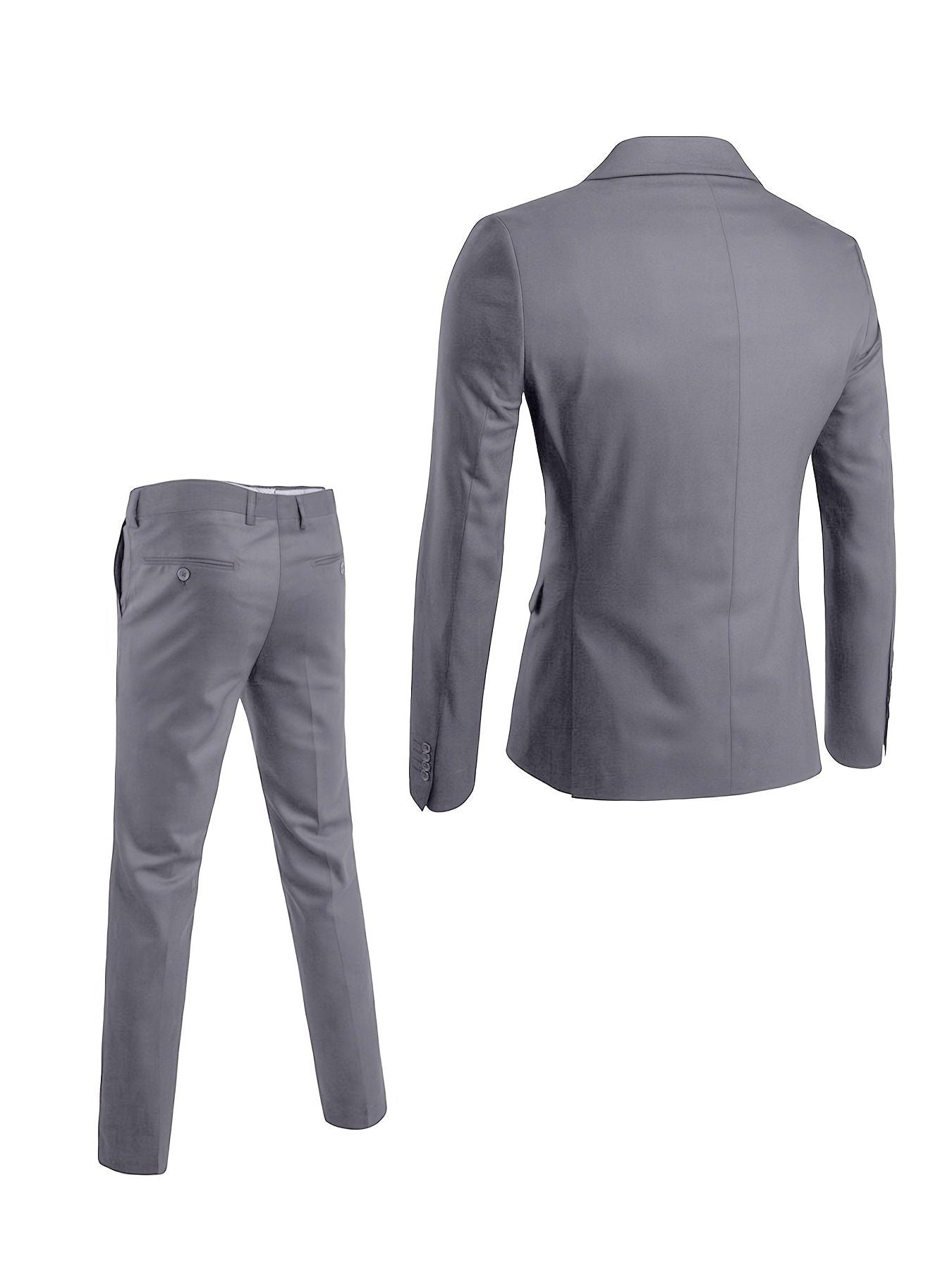 Two-Piece Suit Jacket and Trousers for Men - View 5