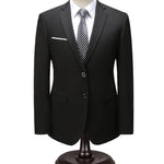Two-Piece Suit Jacket and Trousers for Men - View 9
