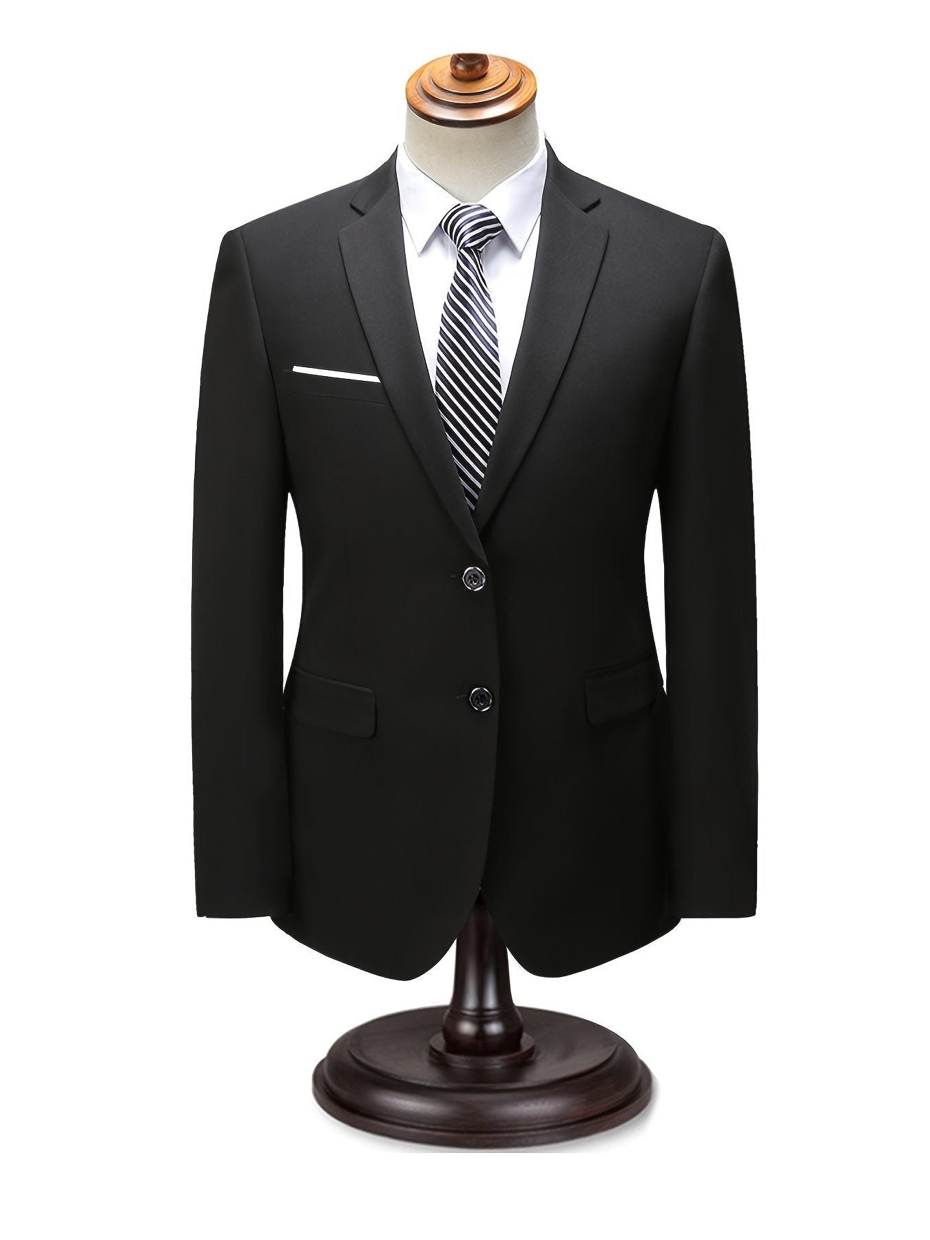 Two-Piece Suit Jacket and Trousers for Men - View 9