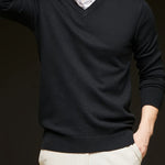V-Neck Knit Jumper for Women - View 10