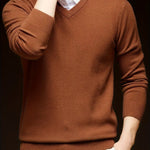 V-Neck Knit Jumper for Women - View 28