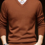 V-Neck Knit Jumper for Women - View 29
