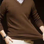 V-Neck Knit Jumper for Women - View 33