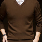 V-Neck Knit Jumper for Women - View 34