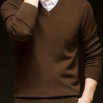 V-Neck Knit Jumper for Women - View 35