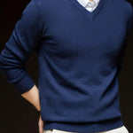 V-Neck Knit Jumper for Women - View 4