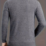 V-Neck Ribbed Knit Jumper for Women - View 9