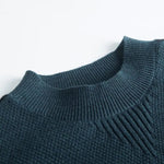Waffle Knit Crew Neck Jumper for Women - View 7