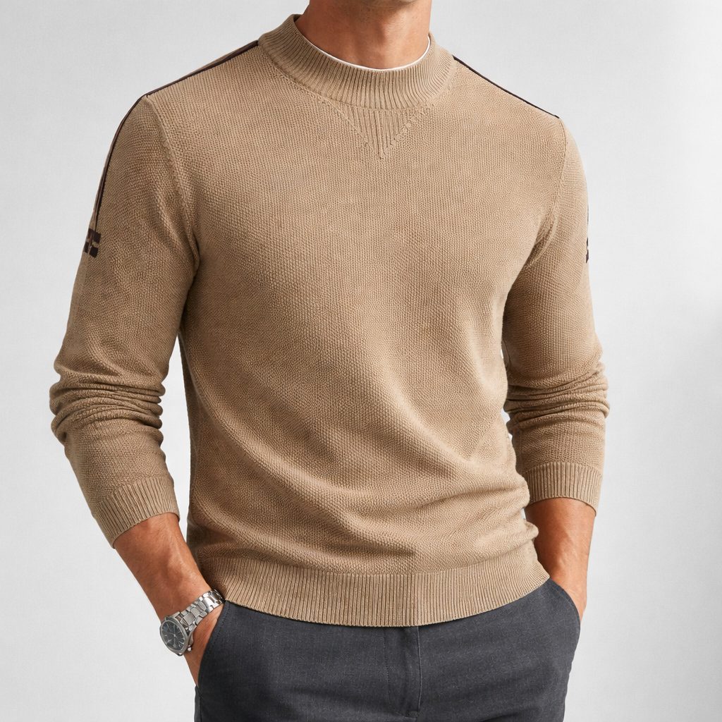 Waffle Knit Crew Neck Jumper for Women - View 8