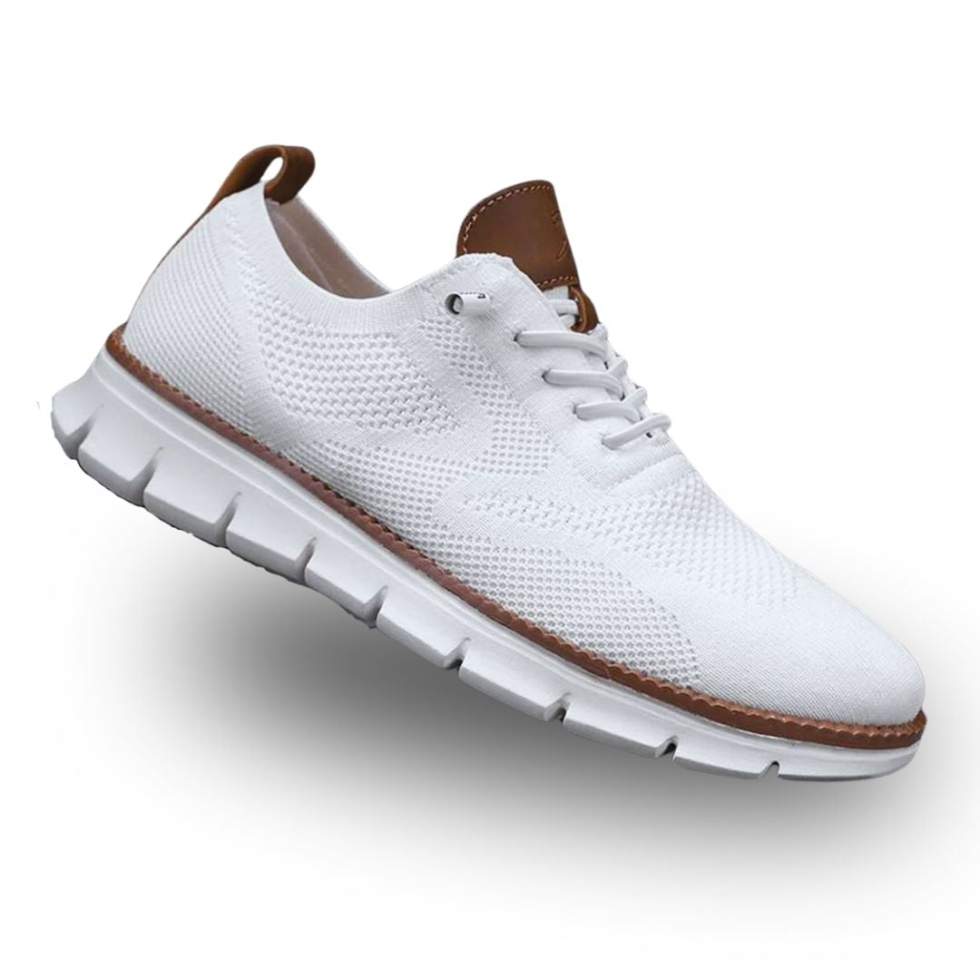 Lace-Up Knit Trainers for Men