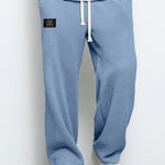 Wide Leg Textured Sweatpants for Men