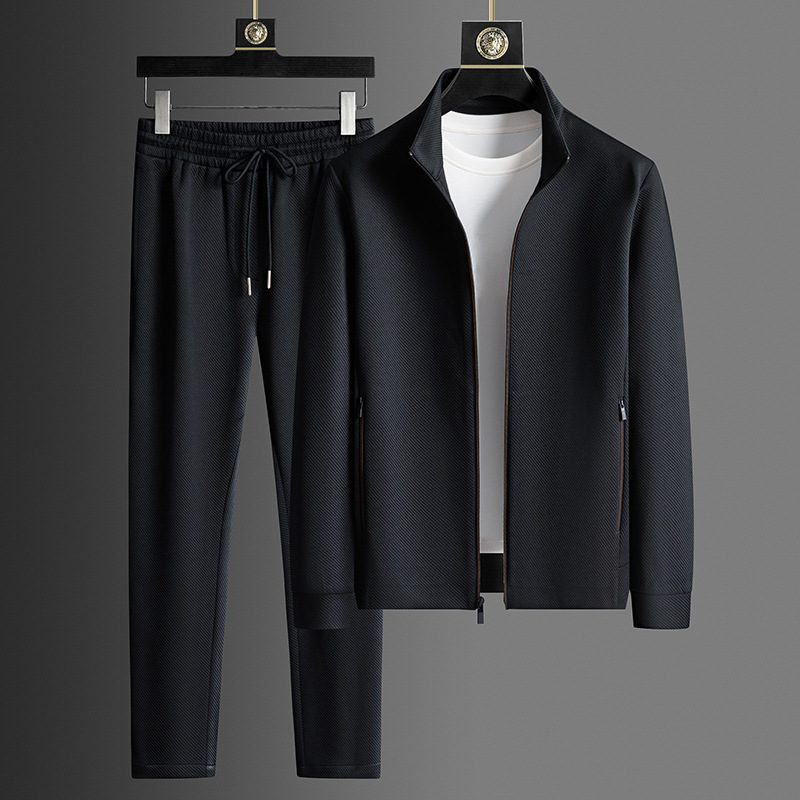 Zip-Up Jogging Set for Men