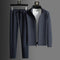 Zip-Up Jogging Set for Men - Royal Navy