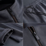 Zip-Up Jogging Set for Men - View 6