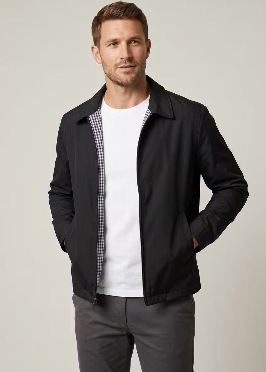 Zip-Up Overshirt for Men