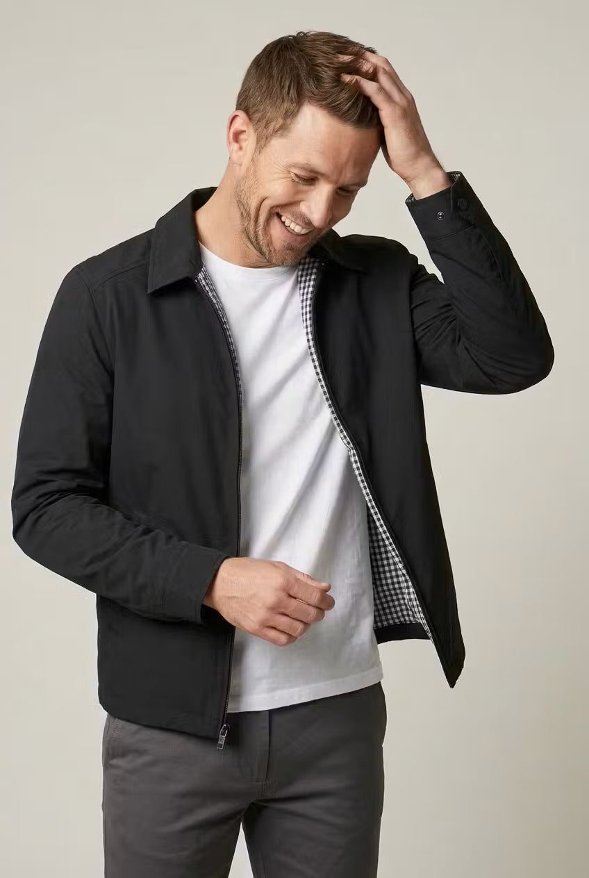 Zip-Up Overshirt for Men - View 6