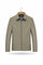 Zip-Up Overshirt for Men - Caqui