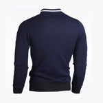 Zip-Up Slim Fit Bomber Jacket for Men - View 11